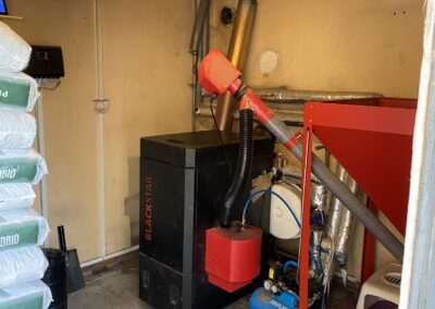 Luft/vand-varmepumpe i Kibæk