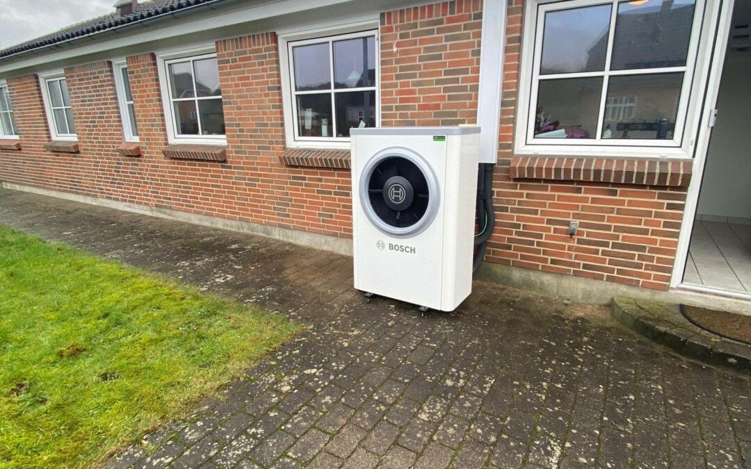 Luft/vand-varmepumpe i Viborg
